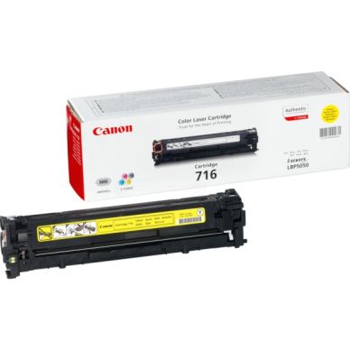 CANON Tonerkassett gul 1.500 sidor (716 Y) 1977B002