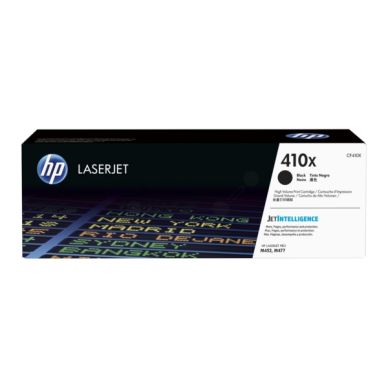 HP Svart toner för ca 6500 sidor CF410X