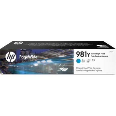 HP Tonerkassett cyan (HP 981Y)