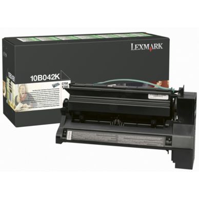 LEXMARK Tonerkassett svart 15.000 sidor return 10B042K