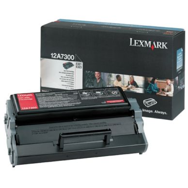 LEXMARK Tonerkassett svart 3000 sidor 12A7300