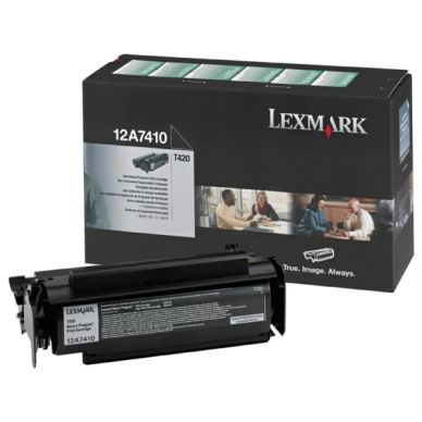LEXMARK Tonerkassett svart 5000 sidor 12A7410