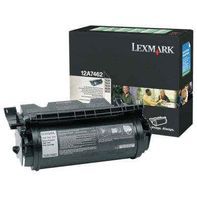 LEXMARK Tonerkassett svart 21.000 sidor RETURN 12A7462