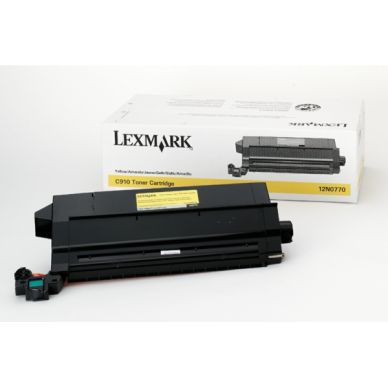 LEXMARK Tonerkassett gul 14 000 sidor 12N0770