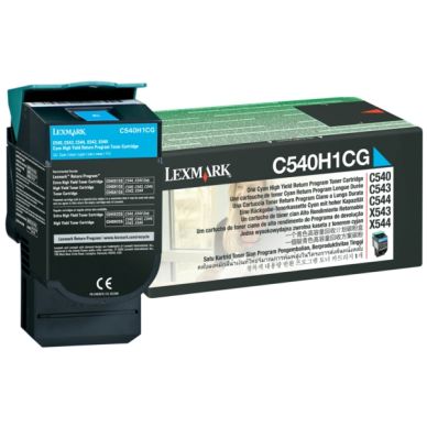 LEXMARK Tonerkassett cyan 2.000 sidor