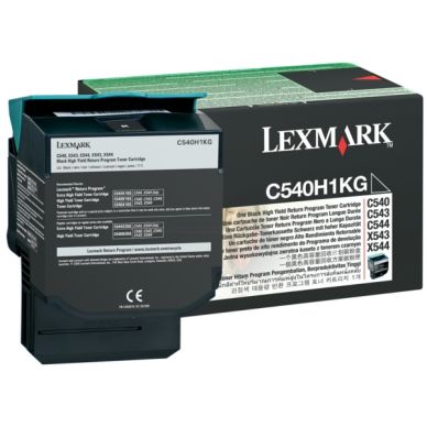 LEXMARK Tonerkassett svart 2.500 sidor