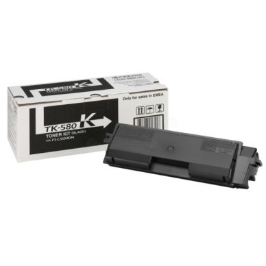 KYOCERA Tonerkassett svart 3.500 sidor TK-580K