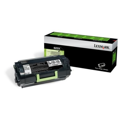 LEXMARK Tonerkassett svart 45.000 sidor 62D2X00