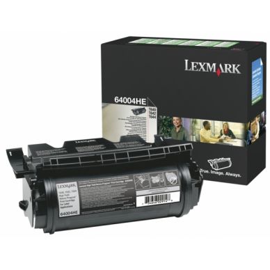 LEXMARK Tonerkassett svart 21.000 sidor 64004HE