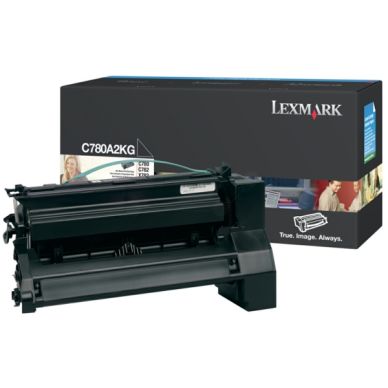LEXMARK Tonerkassett svart 6.000 sidor C780A2KG