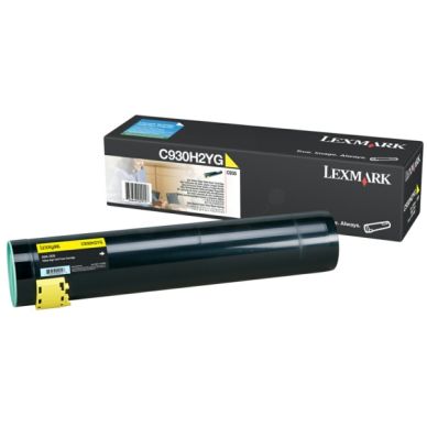 LEXMARK Tonerkassett gul 24.000 sidor C930H2YG
