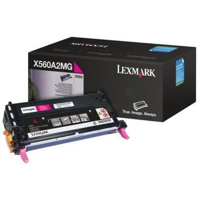 LEXMARK Tonerkassett magenta 4.000 sidor X560A2MG
