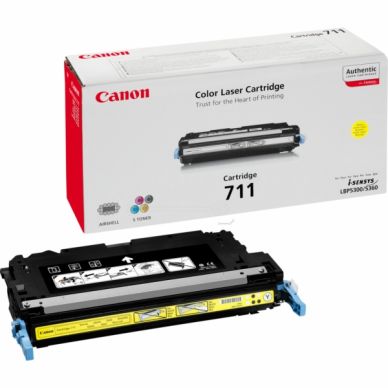 CANON Tonerkassett gul 6.000 sidor (711Y) 1657B002