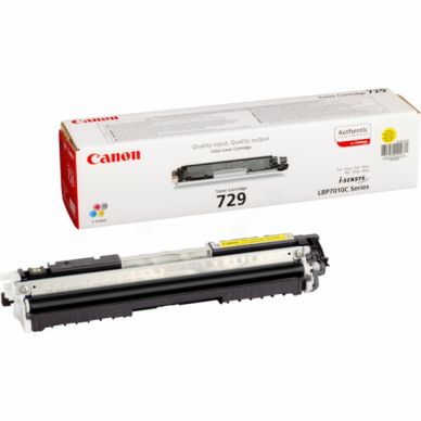 CANON Tonerkassett gul 1.000 sidor (CRG 729) 4367B002