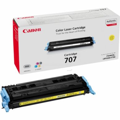 CANON Tonerkassett gul 2.000 sidor (CRT-707) 9421A004