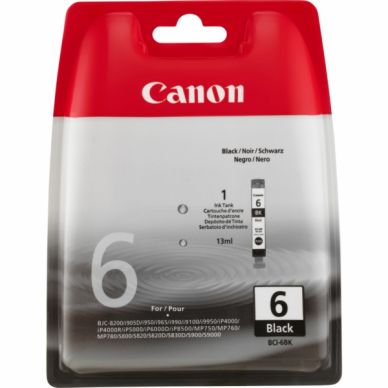 CANON Bläckpatron svart 13ml BCI-6BK