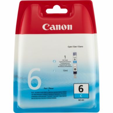 CANON Bläckpatron cyan 13ml BCI-6C