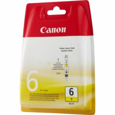 CANON Bläckpatron gul 13ml BCI-6Y