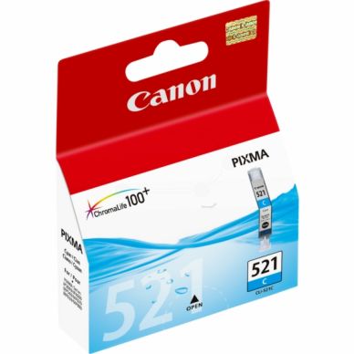 CANON Bläckpatron Cyan 445 sidor CLI-521C