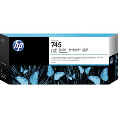 HP Bläckpatron svart foto (745)