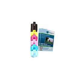 NORDICINK Multipack kompatibla bläckpatroner: 1 Svart + 5 st färg DQ7966EE