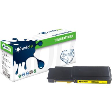 NORDICINK Gul toner - 6000 sidor KXE6600XY