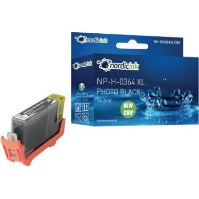NORDICINK Photo svartpatron no 364XL