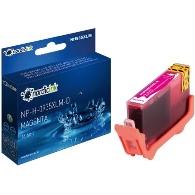 NORDICINK Magenta bläckpatron XL ca 825 sidor NP-H-0935XLM