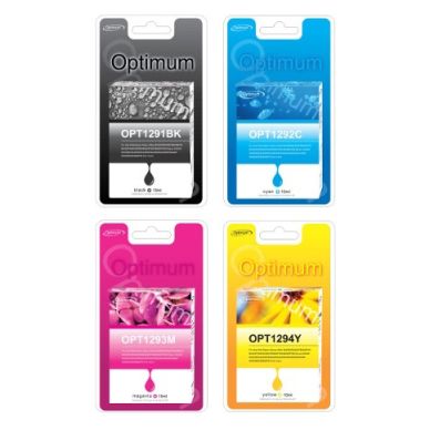 OPTIMUM Optimum 4 bläckpatroner T129 OPT1295MP