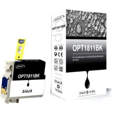 OPTIMUM Bläckpatron - Svart 1811BK XL