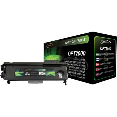 OPTIMUM Tonerkassett - Svart Tonerkassett 2500 sidor OPT2000