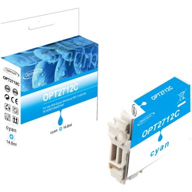 OPTIMUM Bläckpatron - Cyan XL - 1100 sidor OPT2712C