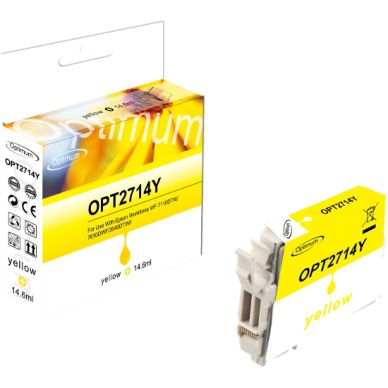 OPTIMUM Bläckpatron - Gul XL - 1100 sidor OPT2714Y