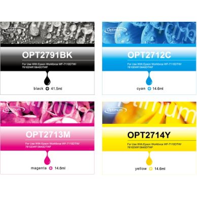 OPTIMUM Bläckpatron Optimum 27XL Set - 2200/1100/1100/1100 sidor OPT27MP