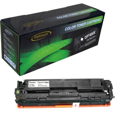 OPTIMUM Svart toner (201X) för ca 2800 sidor OPT400X