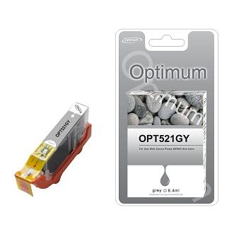 OPTIMUM Bläckpatron - Grå CLI-521
