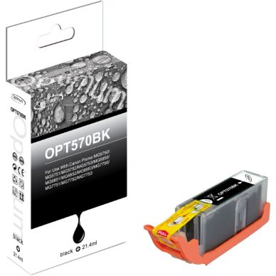 OPTIMUM Bläckpatron - Svart pigment XL - 21.4 ml OPT570BK
