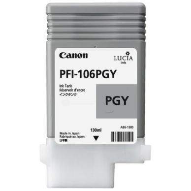 CANON Bläckpatron foto grå PFI-106PGY 130 ml PFI-106PGY