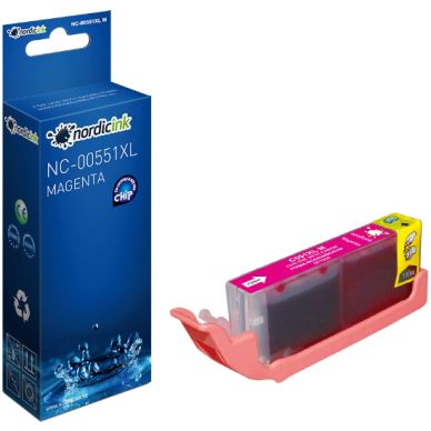 NORDICINK Nordicink bläckpatron - Magenta CLI-551M XL NC-00551XLM