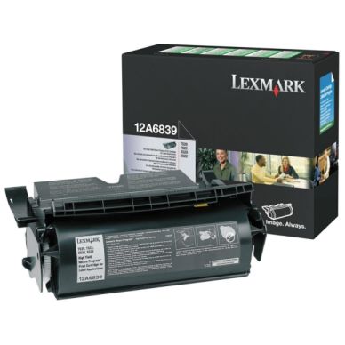 LEXMARK Tonerkassett svart High Yield 20.000 sidor 0012A6839