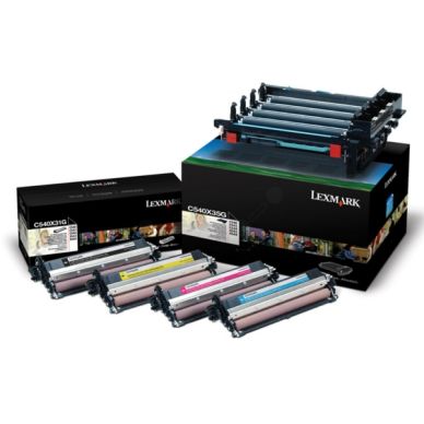 LEXMARK Imaging enhet svart + färg 30.000 sidor 0C540X74G