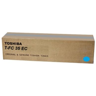 TOSHIBA Tonerkassett cyan 21 000 sidor TFC35C