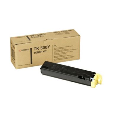 KYOCERA Tonerkassett gul 8.000 sidor TK500Y