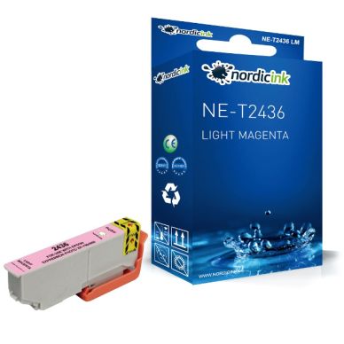 NORDICINK Light Magenta bläckpatron  XL NE-T2436XLLM
