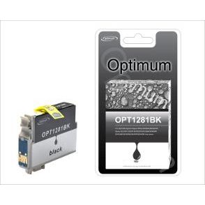 OPTIMUM Bläckpatron - Svart 1281BK OPT1281BK