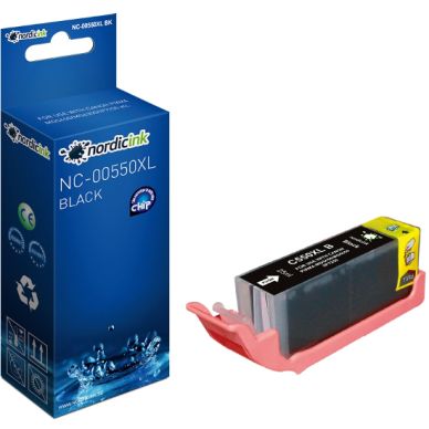 NORDICINK Nordicink bläckpatron - Svart pigment PGI-550PGBK XL NC-00550XLBK