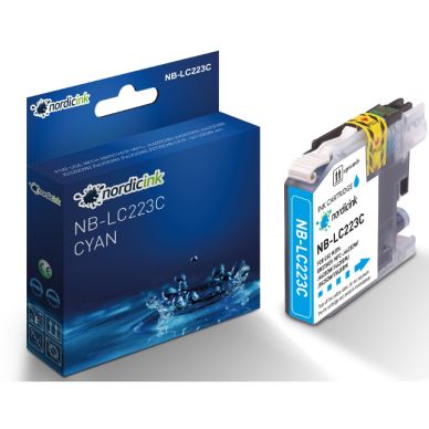 NORDICINK Cyan bläckpatron 550 sidor NB-LC223C