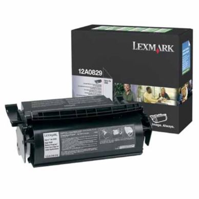 LEXMARK Tonerkassett svart 23.000 sidor return 12A0829