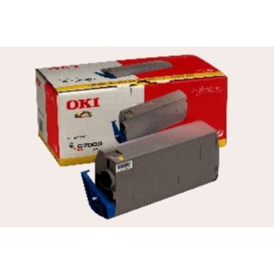 OKI Tonerkassett gul 41304209