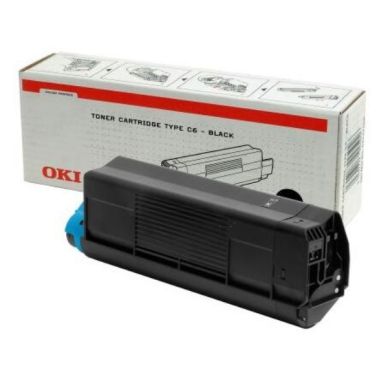 OKI Tonerkassett svart 5000 sidor 42127408
